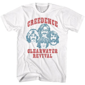 Creedence Clearwater Revival Cartoon Band T-Shirt